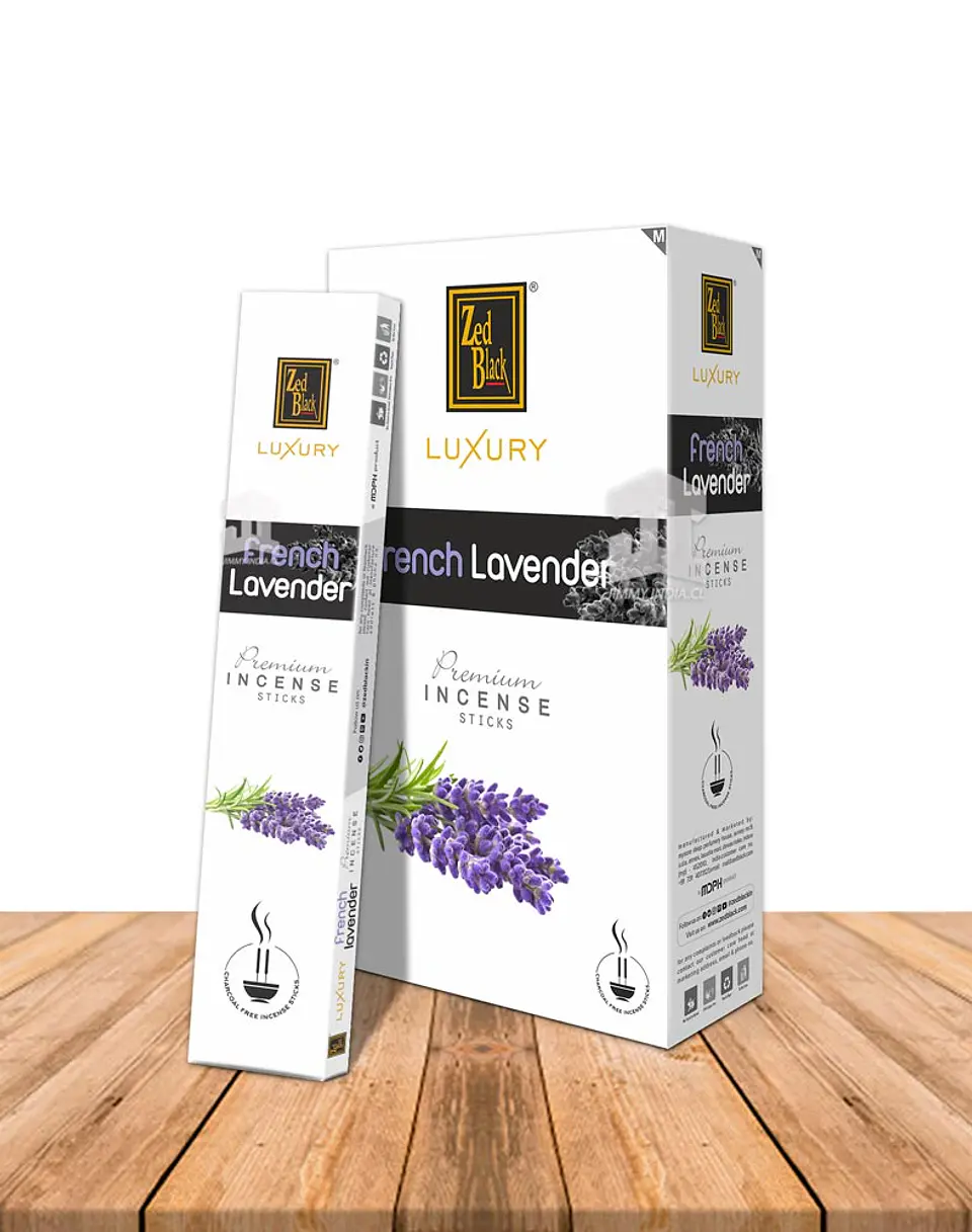 Incienso Zed Black Luxury Lavanda 2