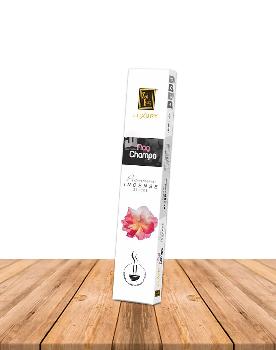 Incienso Zed Black Luxury Nag Champa 1