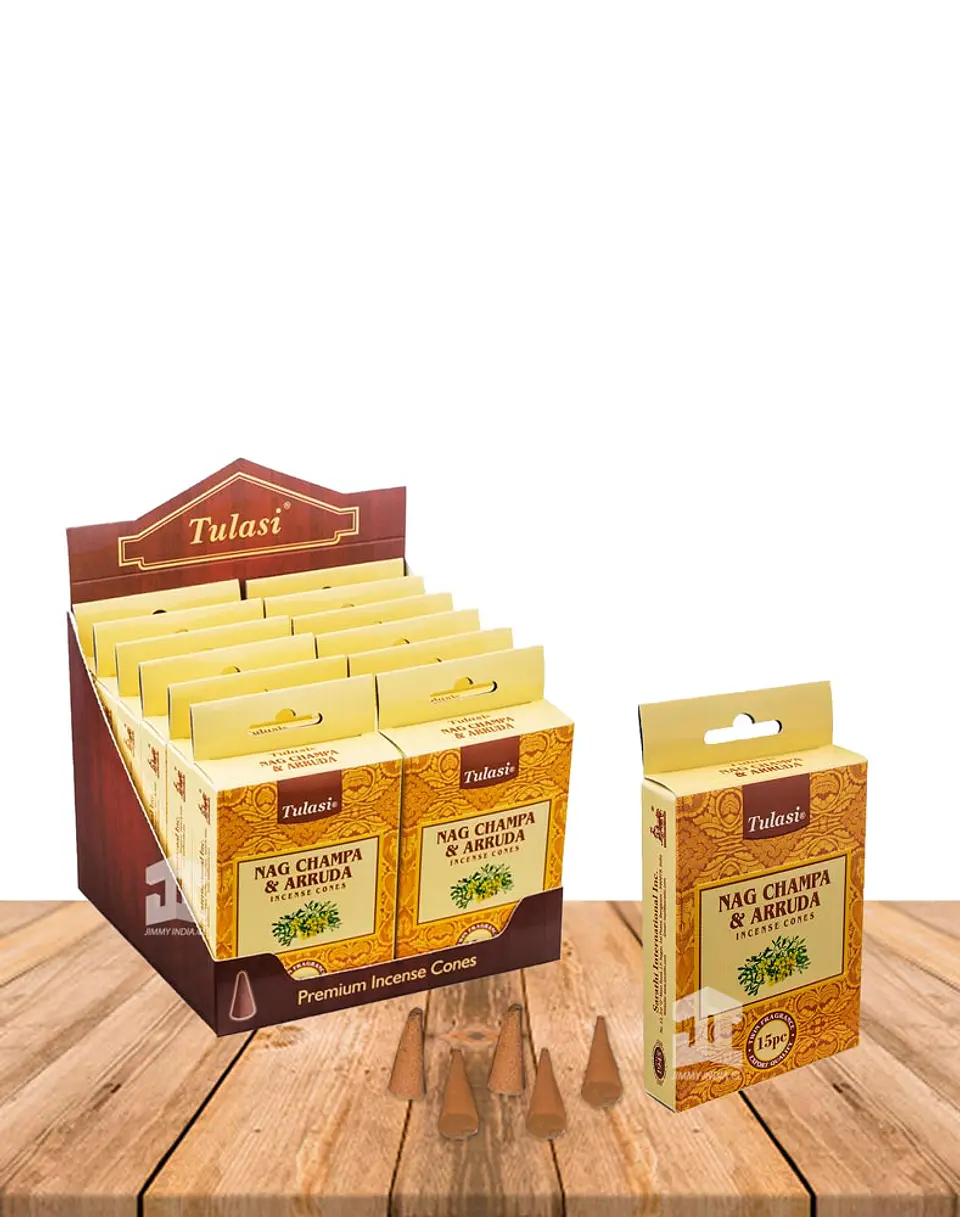 Incienso Cono Nag Champa & Ruda 2