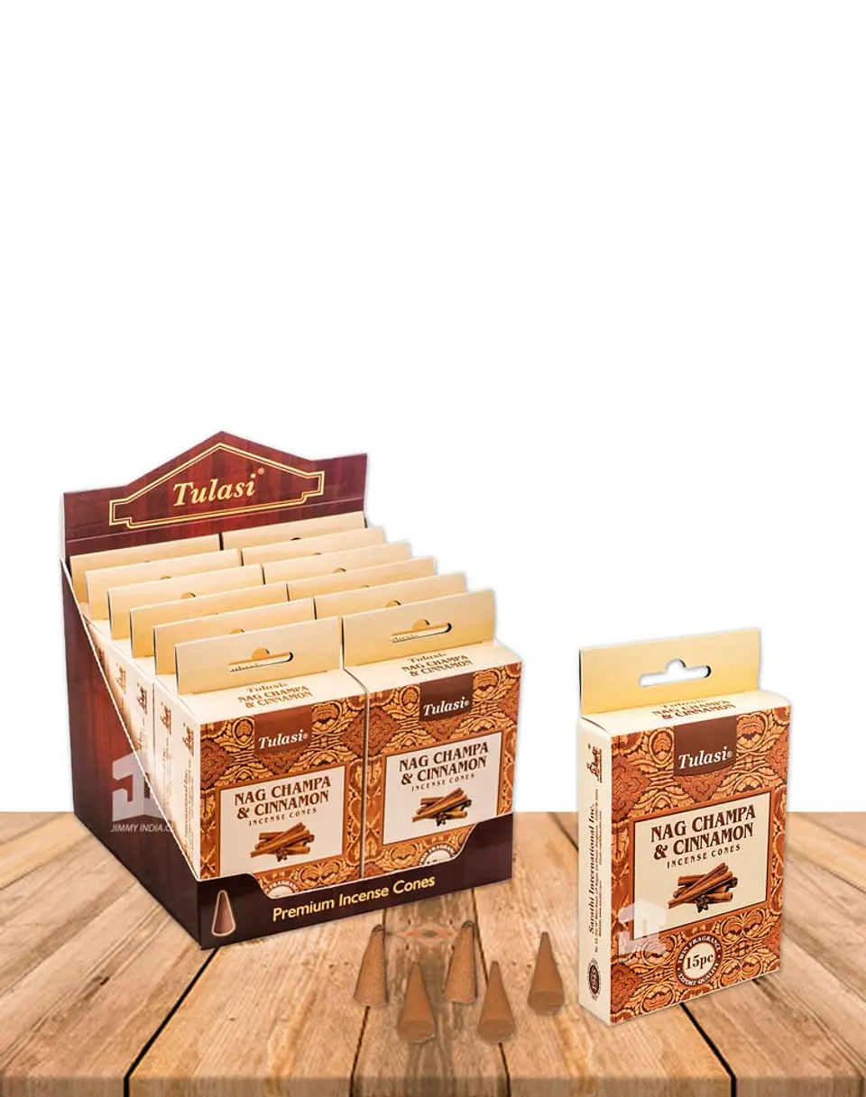 Incienso Cono Nag Champa & Canela 2