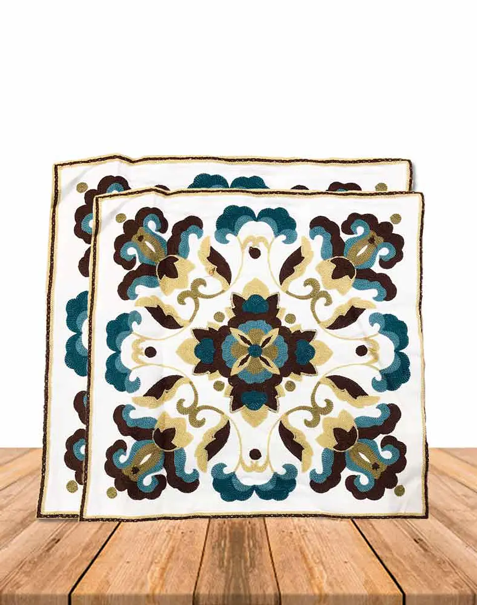 Funda de Cojín Bordado JI19-309 2