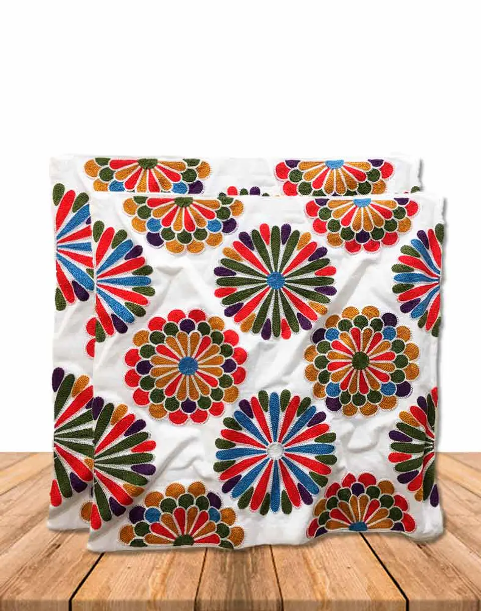 Funda de Cojín Bordado JI19-307G 2