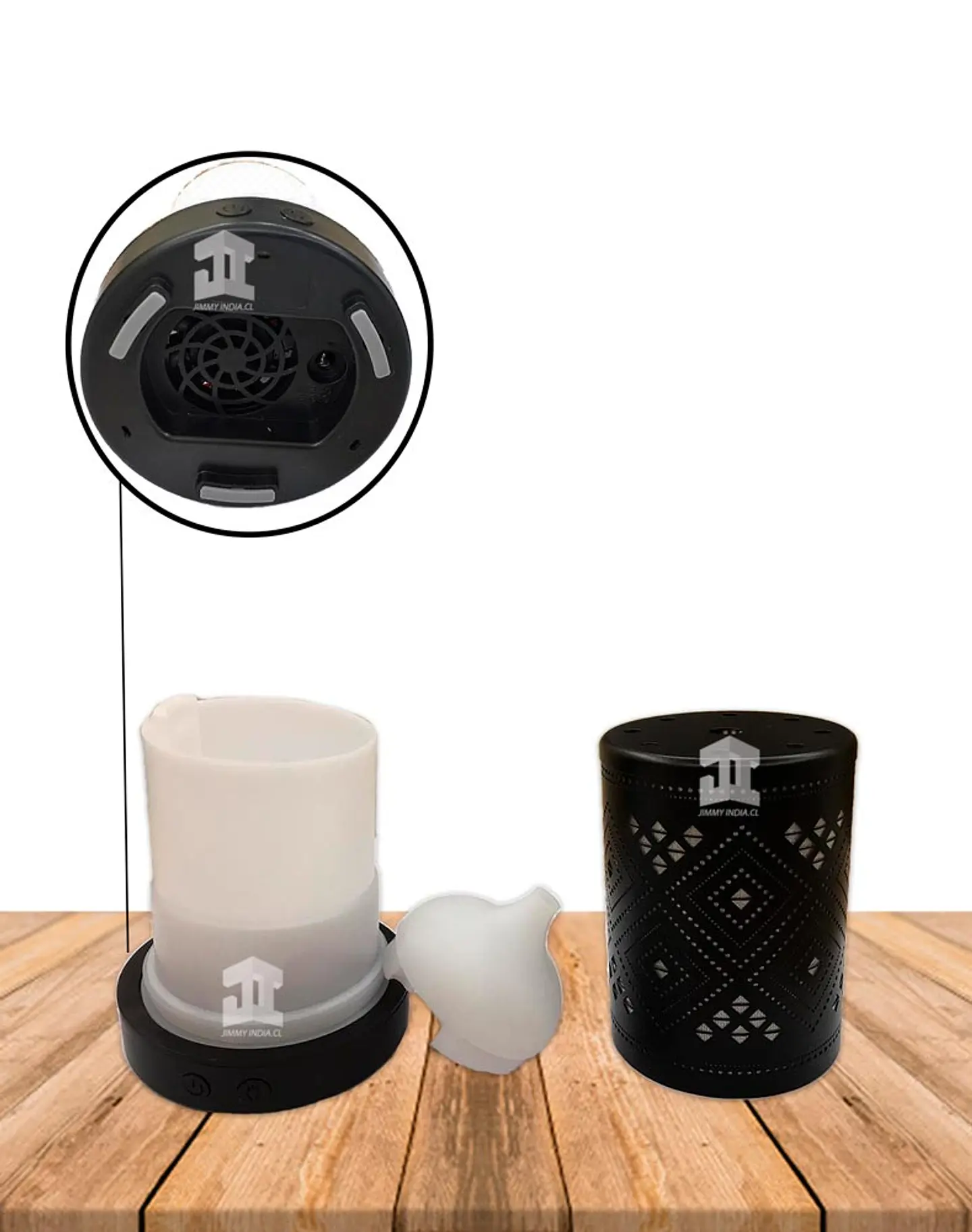 Difusor Humidificador Cilindro decorado  JI20-37 5