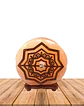 Lampara de Sal Diseño Mandala N°1 Redondo 9