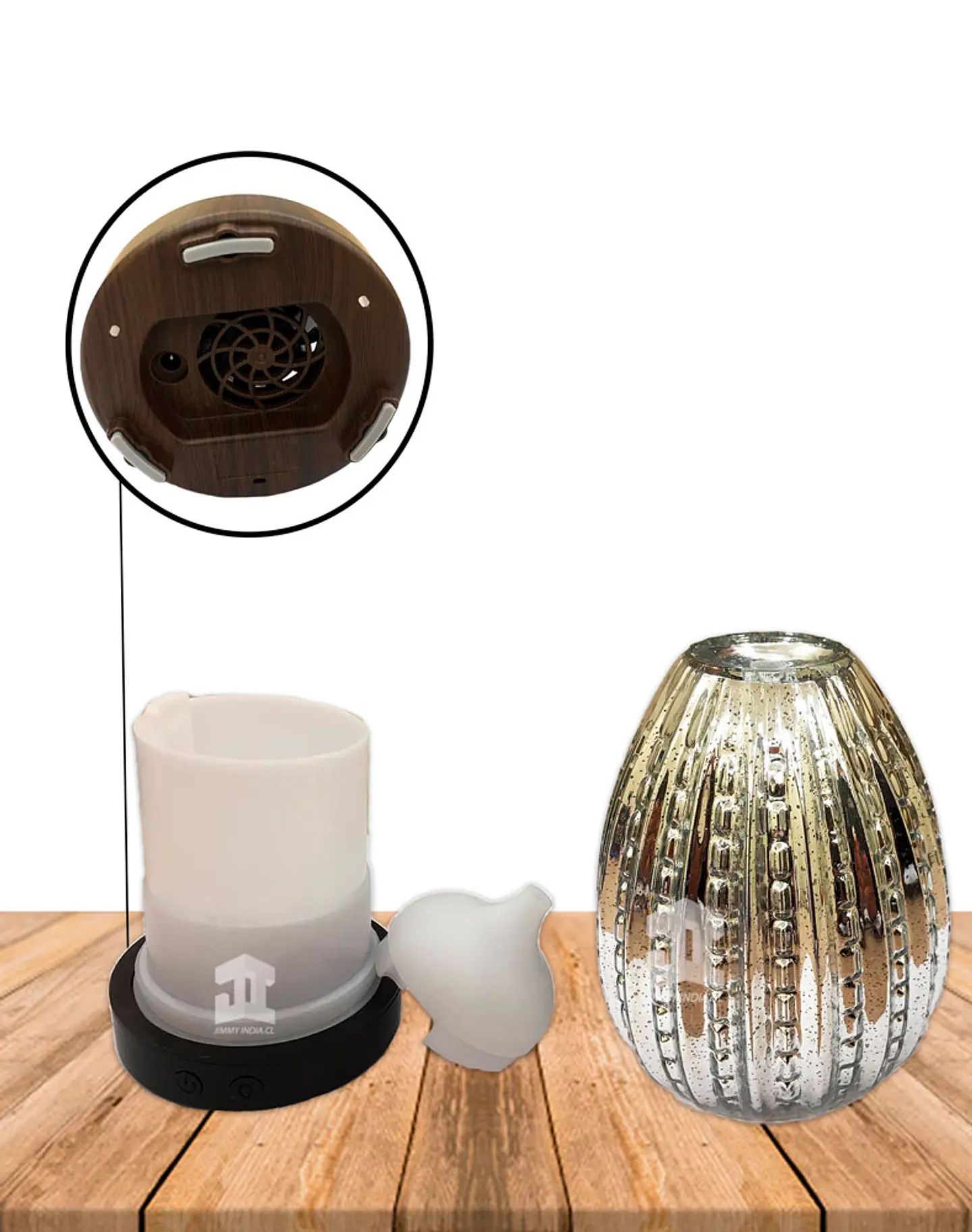 Difusor Humidificador Plateado  JI20-42 3