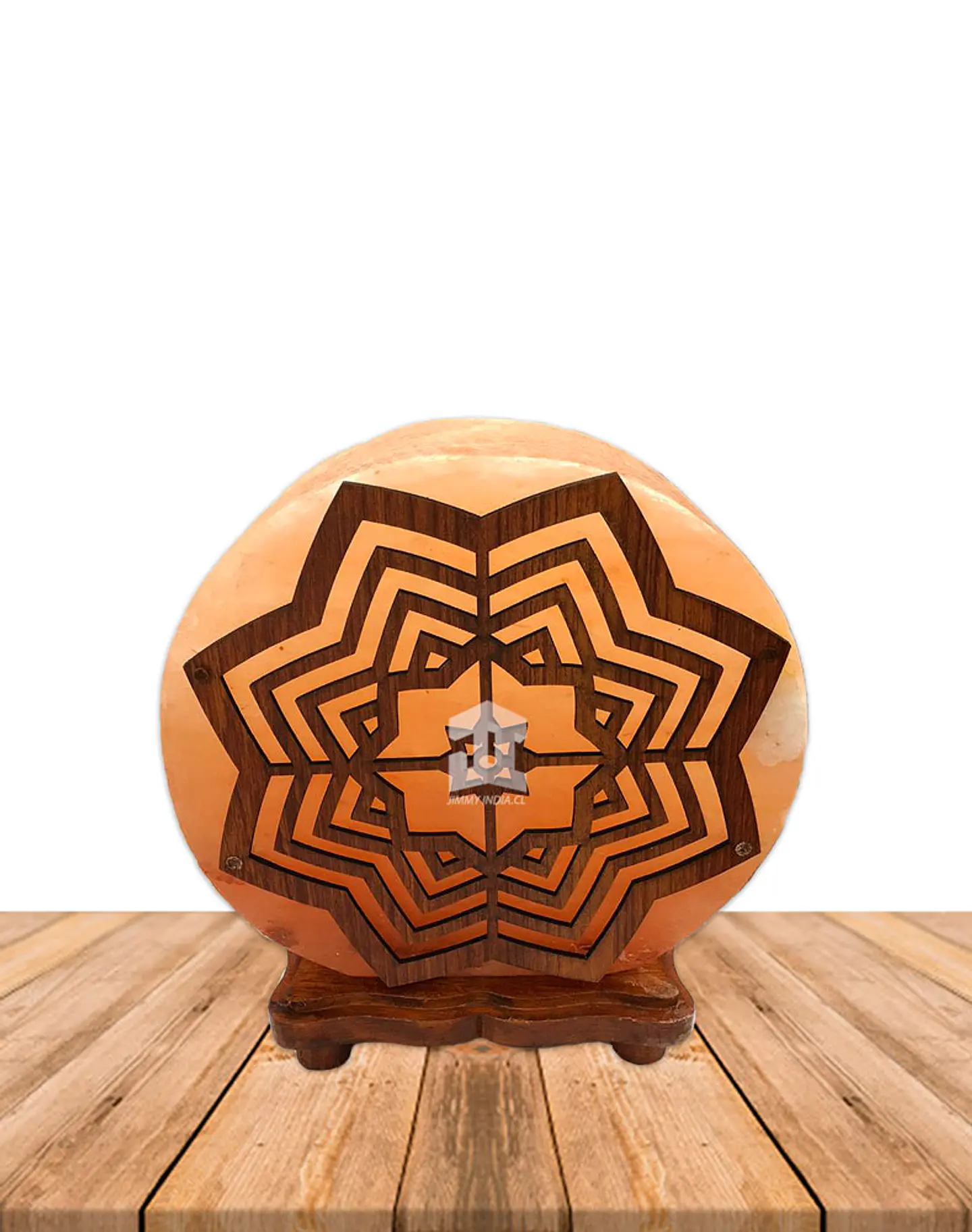 Lampara de Sal Diseño 5 Estrellas N°5  9