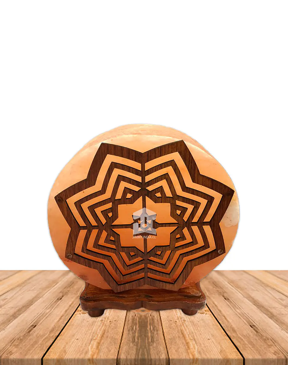 Lampara de Sal Diseño 5 Estrellas N°5  9