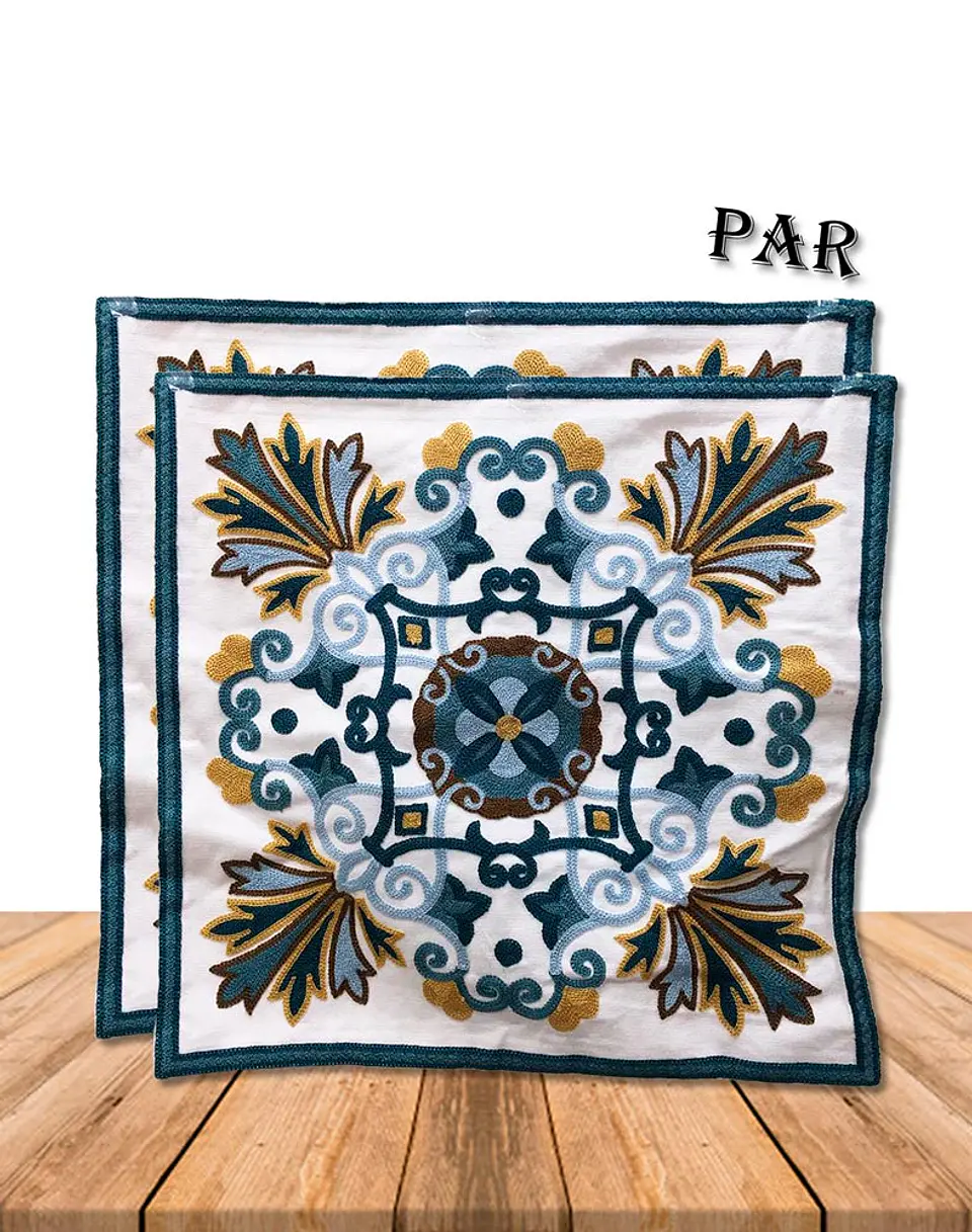Funda de Cojín Bordado JI19-307B 1