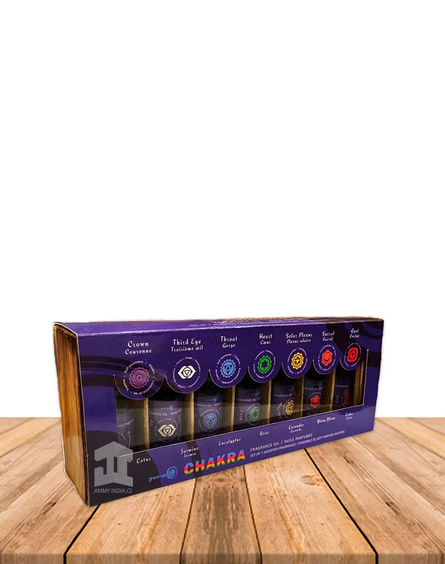 Set de Aceites Esenciales 7 Chakras GE-OIL 3