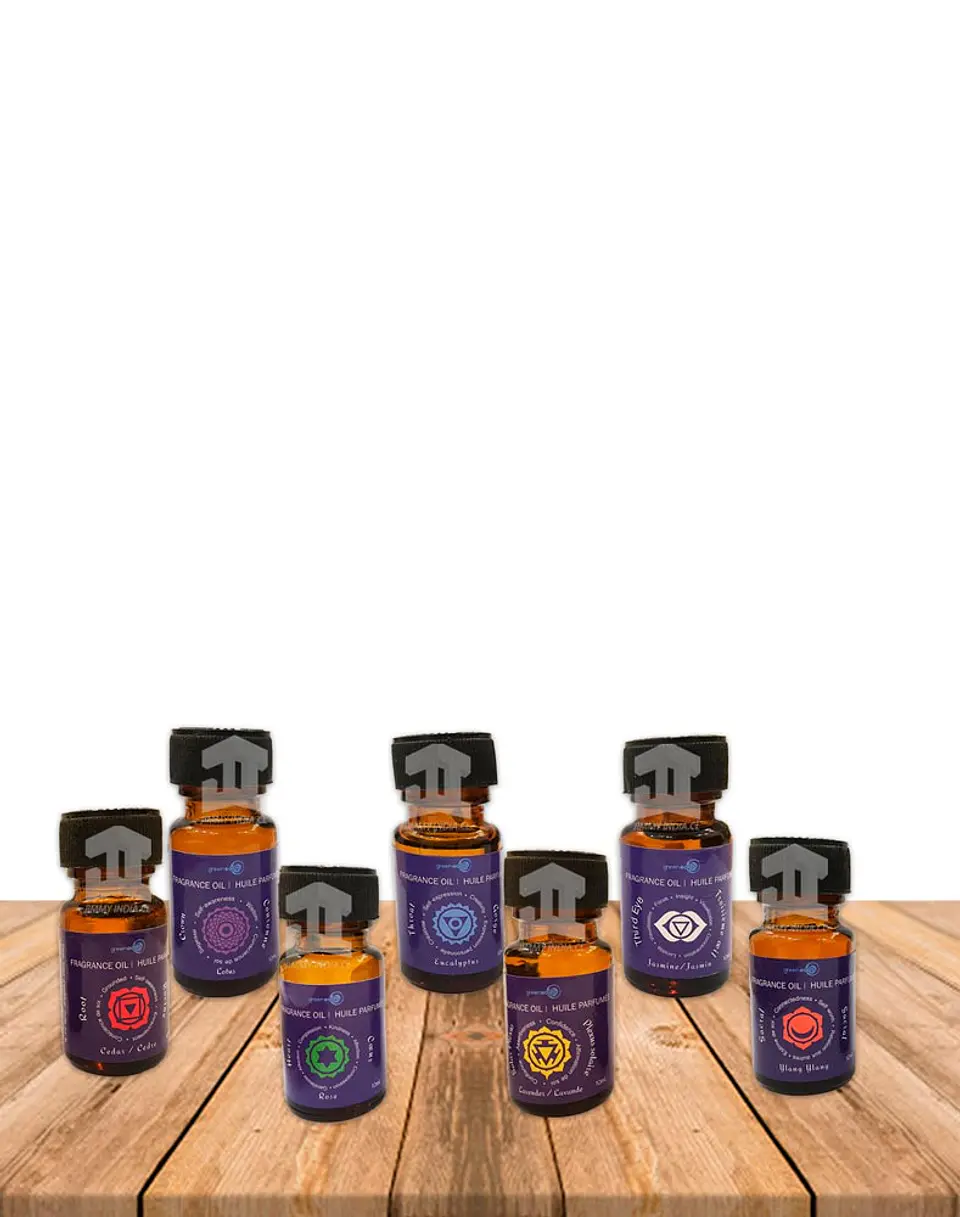 Set de Aceites Esenciales 7 Chakras GE-OIL 2