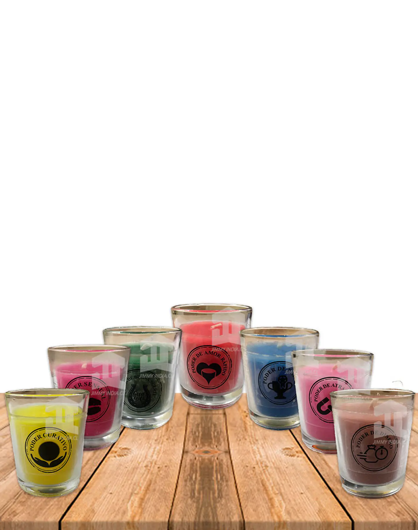 Set de Velas 7 Poderes SHTGL-7  2
