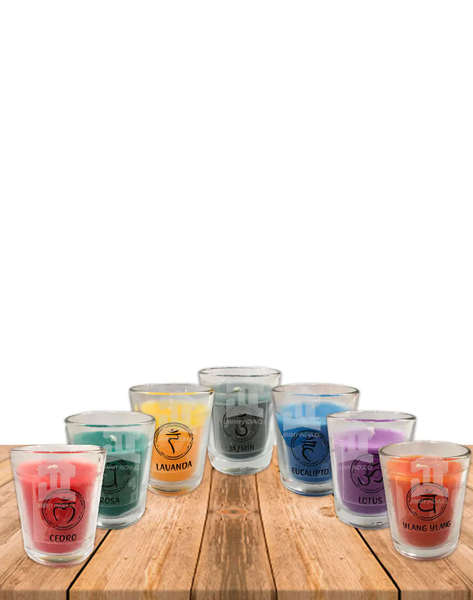 Set de Velas 7 Chakras SHTGL-7  2
