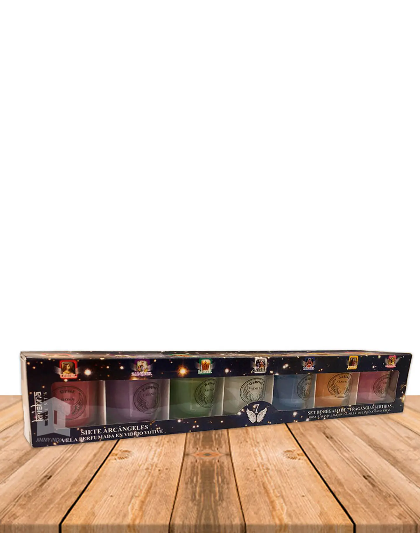 Set De Velas 7 Árcangeles SHTGL-7  1