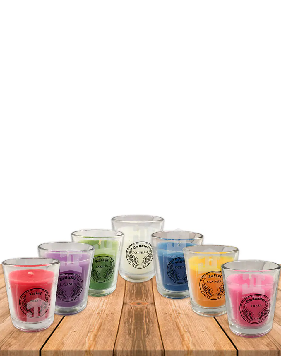 Set De Velas 7 Árcangeles SHTGL-7  2