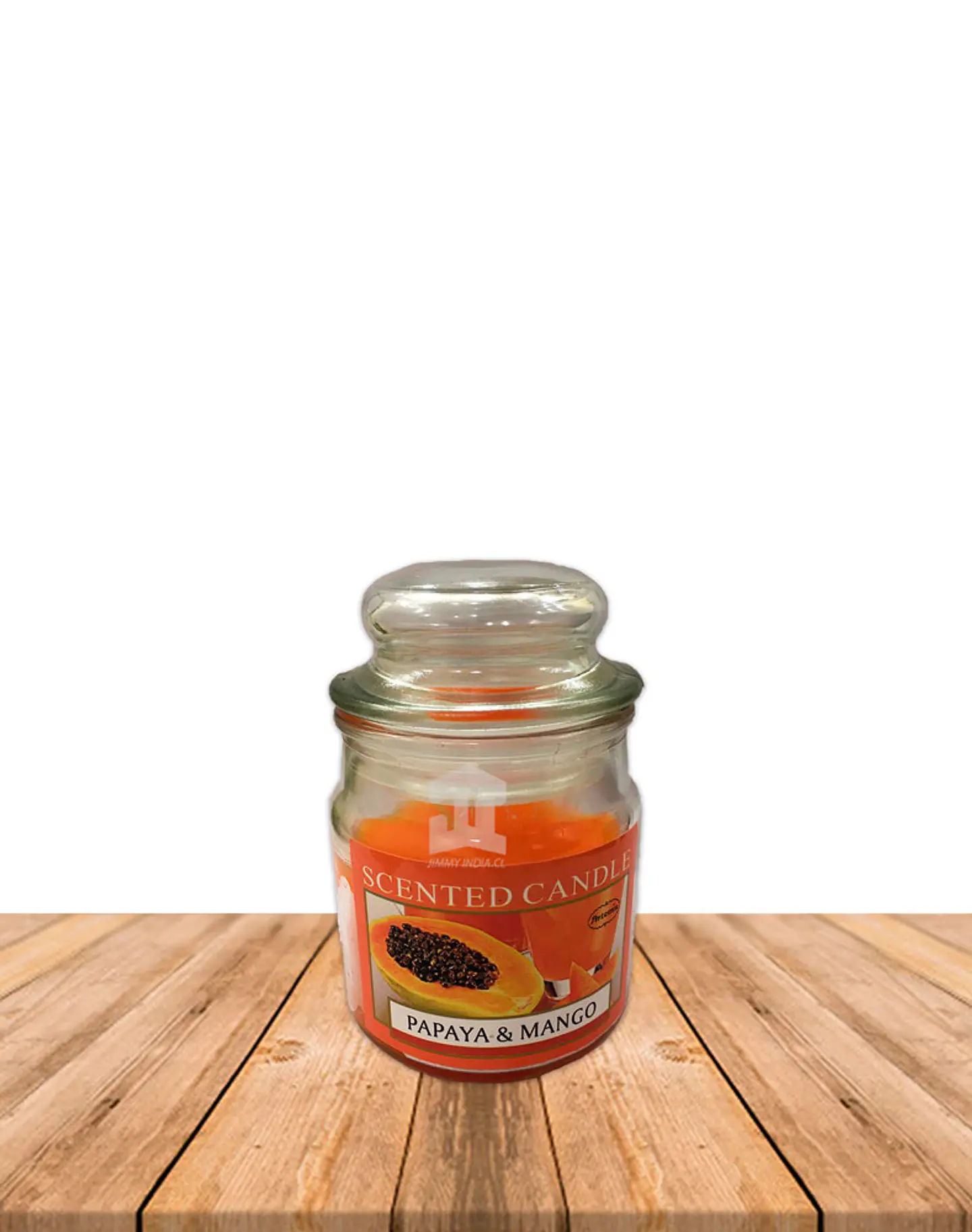 Vela Aromatica  Vidrio Papaya Mango JI20-62 1