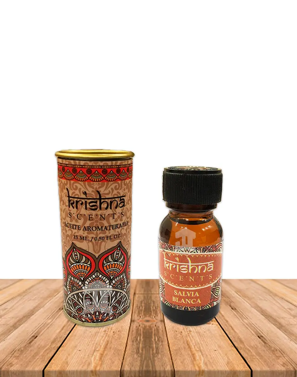 Aceite aromático Salvia Blanca Krishna 15 ml 1