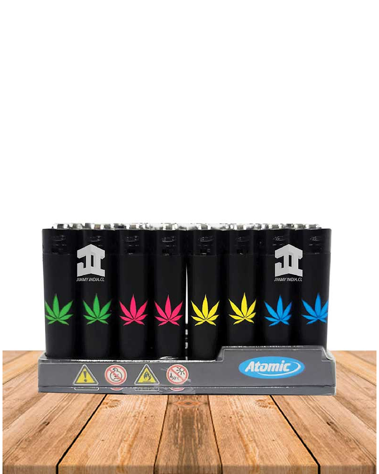 Encendedores Atomic Cannabis Cod.063