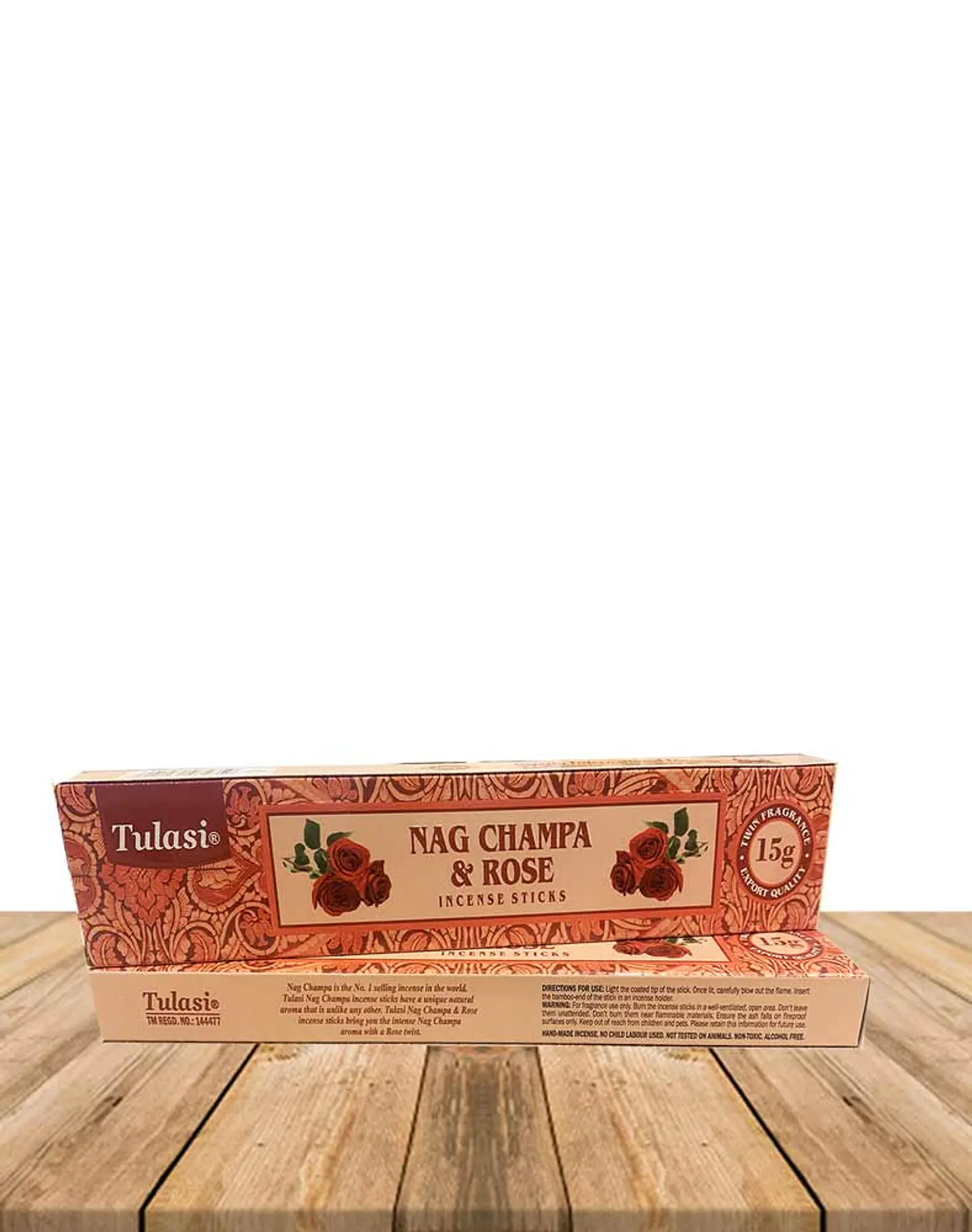 Incienso Tulasi Nag Champa & Rosa 3