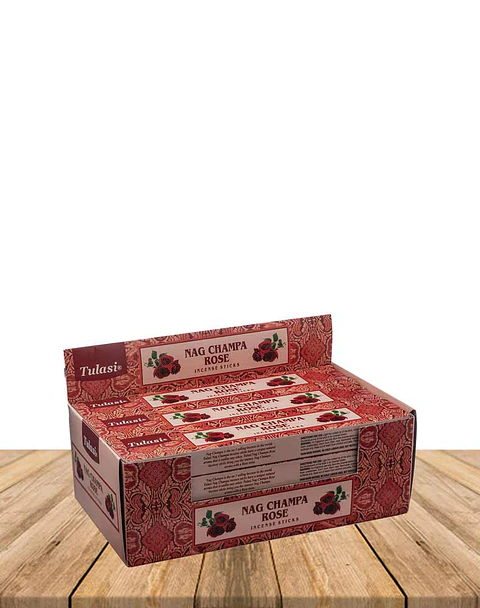 Incienso Tulasi Nag Champa & Rosa