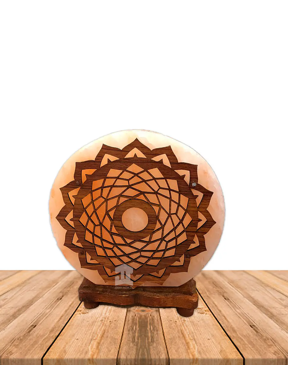 Lampara de Sal Chakra Corona  9