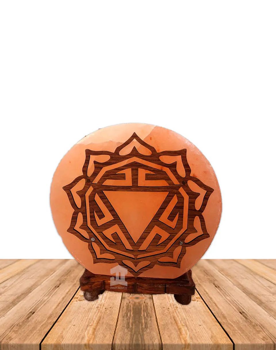 Lampara de Sal Chakra Plexo Solar 9