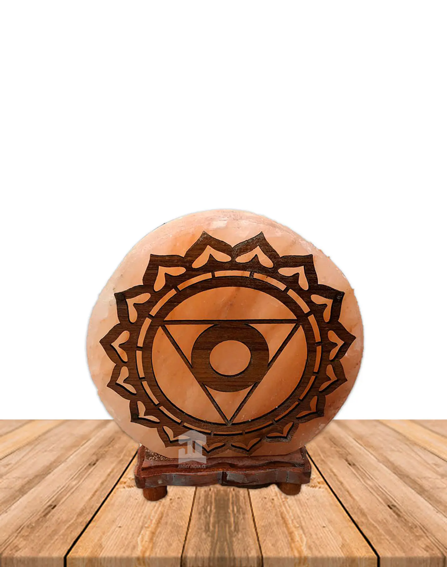 Lampara de Sal Chakra Garganta 9