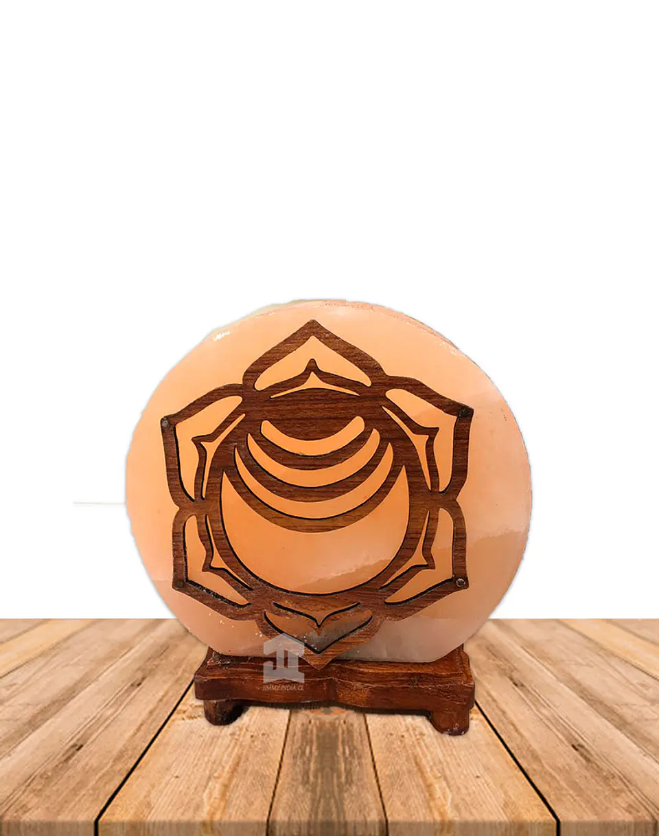 Lampara de Sal Chakra Sacro 9