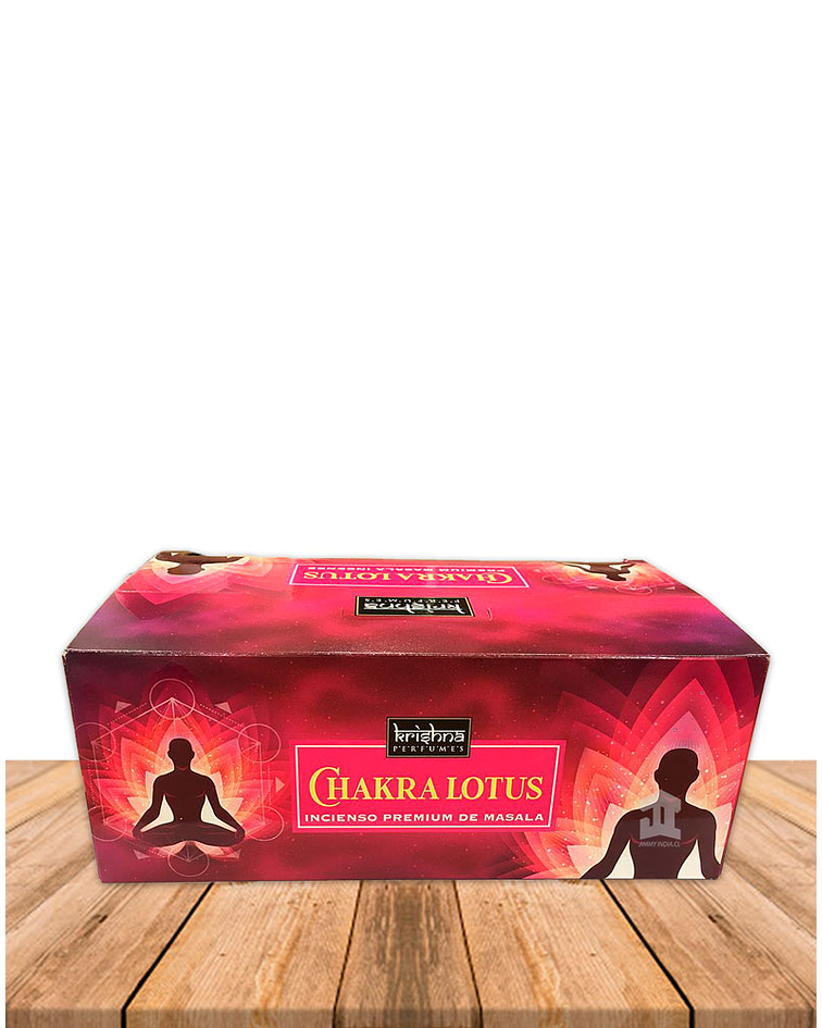 Incienso Krishna Premium Chakras Lotus 
