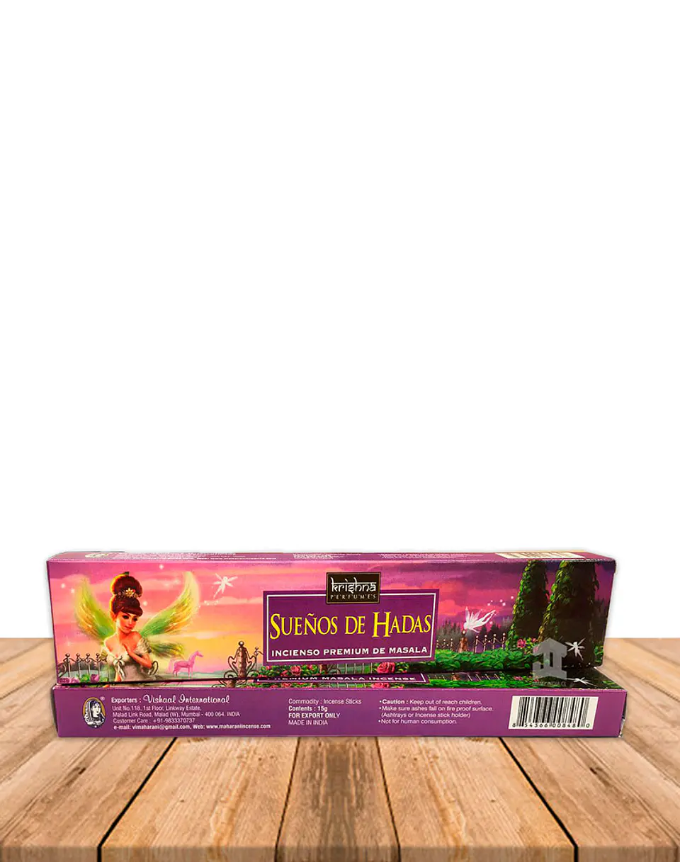 Incienso Krishna Premium Sueño de Hadas 15 grs 2