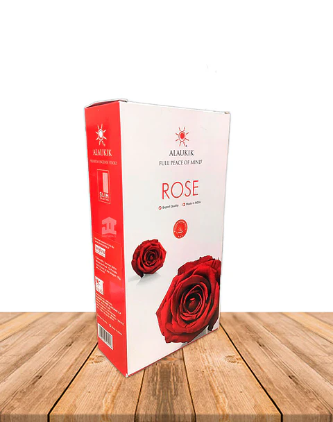 Incienso Alaukik Slim Rosa 15Gr