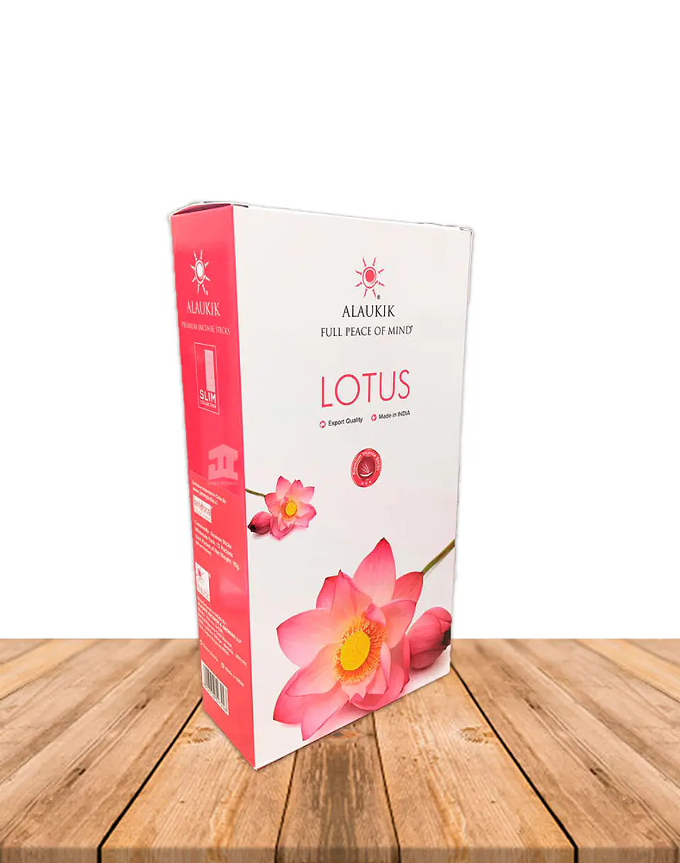 Incienso Alaukik Slim Lotus 15Gr 1