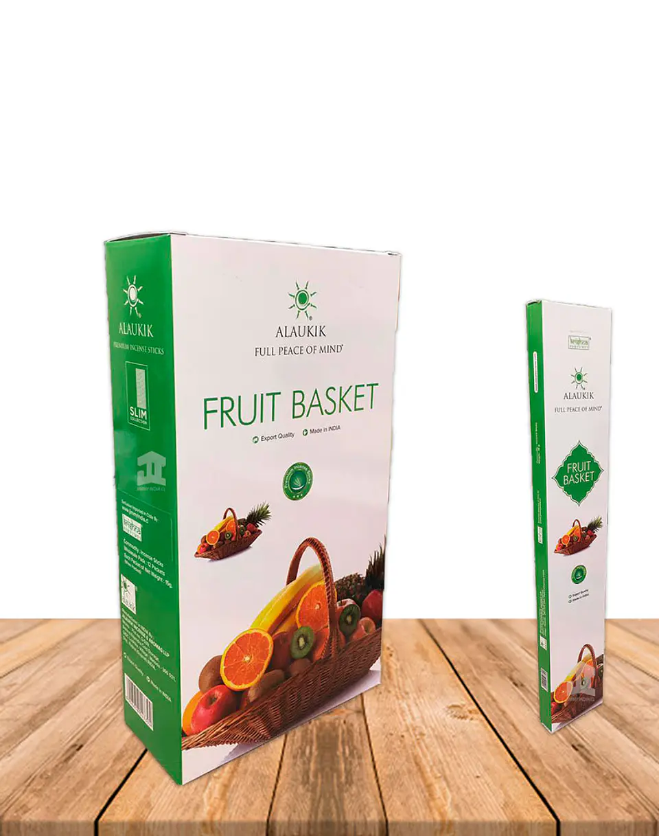 Incienso Alaukik  Slim  Canasta Frutal 15Gr 2