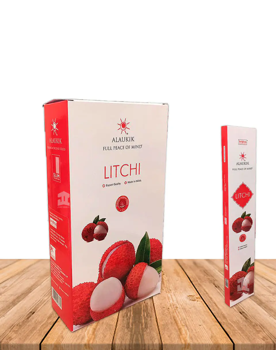 Incienso Alaukik Slim Litchi 15Gr 2