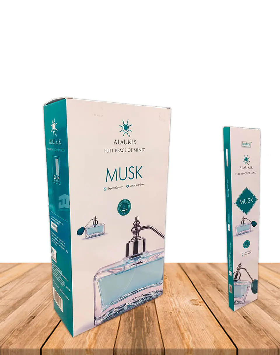 Incienso Alaukik Slim 15Gr Musk  2