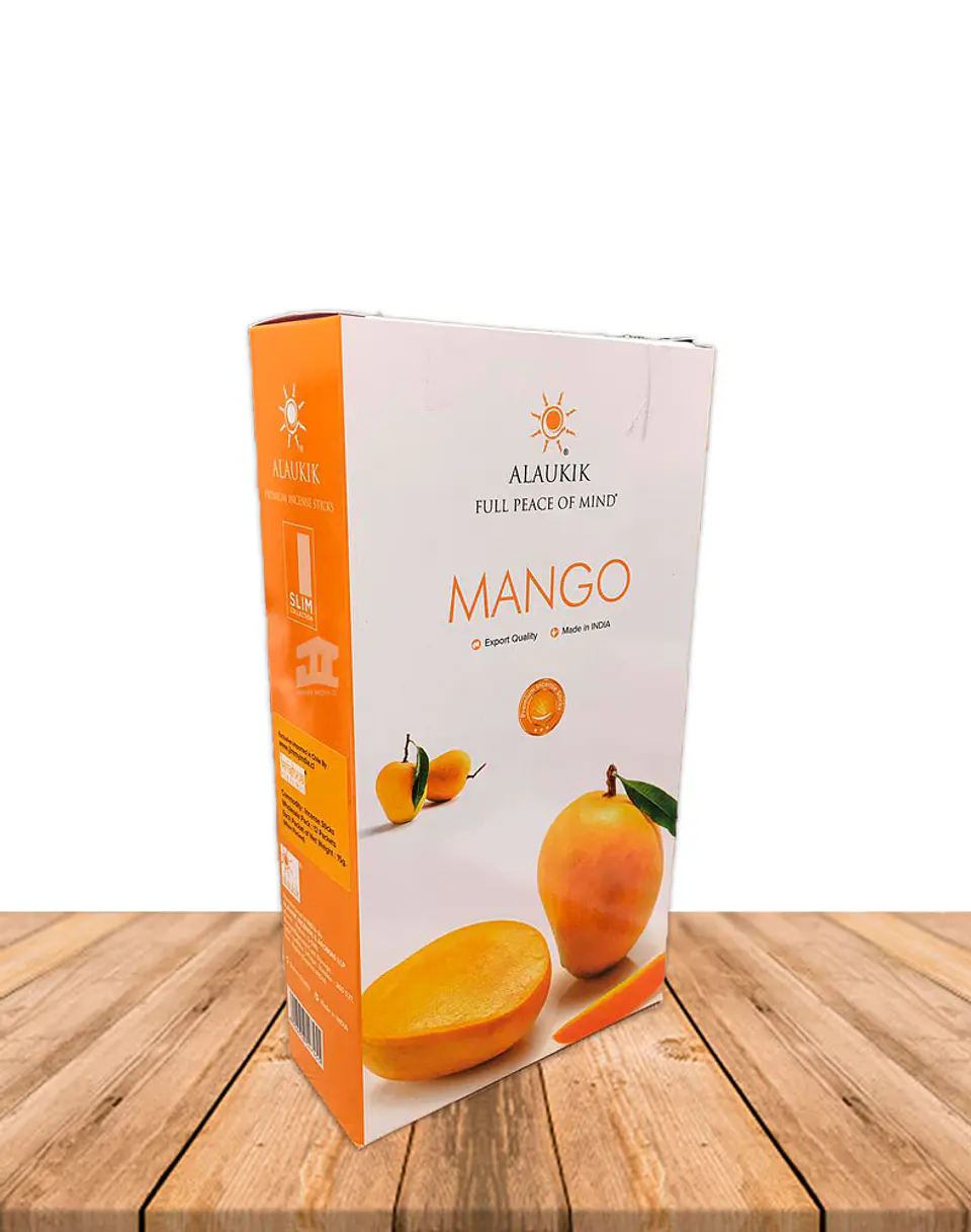 Incienso Alaukik  Slim   15Gr Mango 1