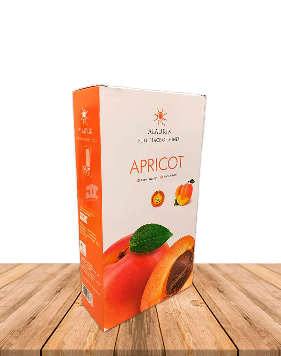 Incienso Alaukik  Slim  15Gr Apricot (Damasco) 1