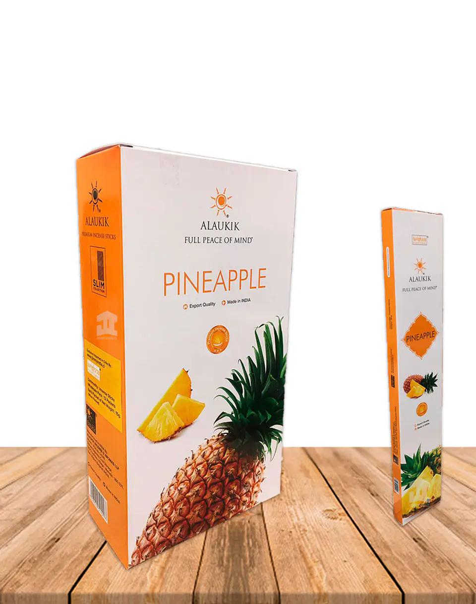 Incienso Alaukik  Slim  Piña 15Gr 2