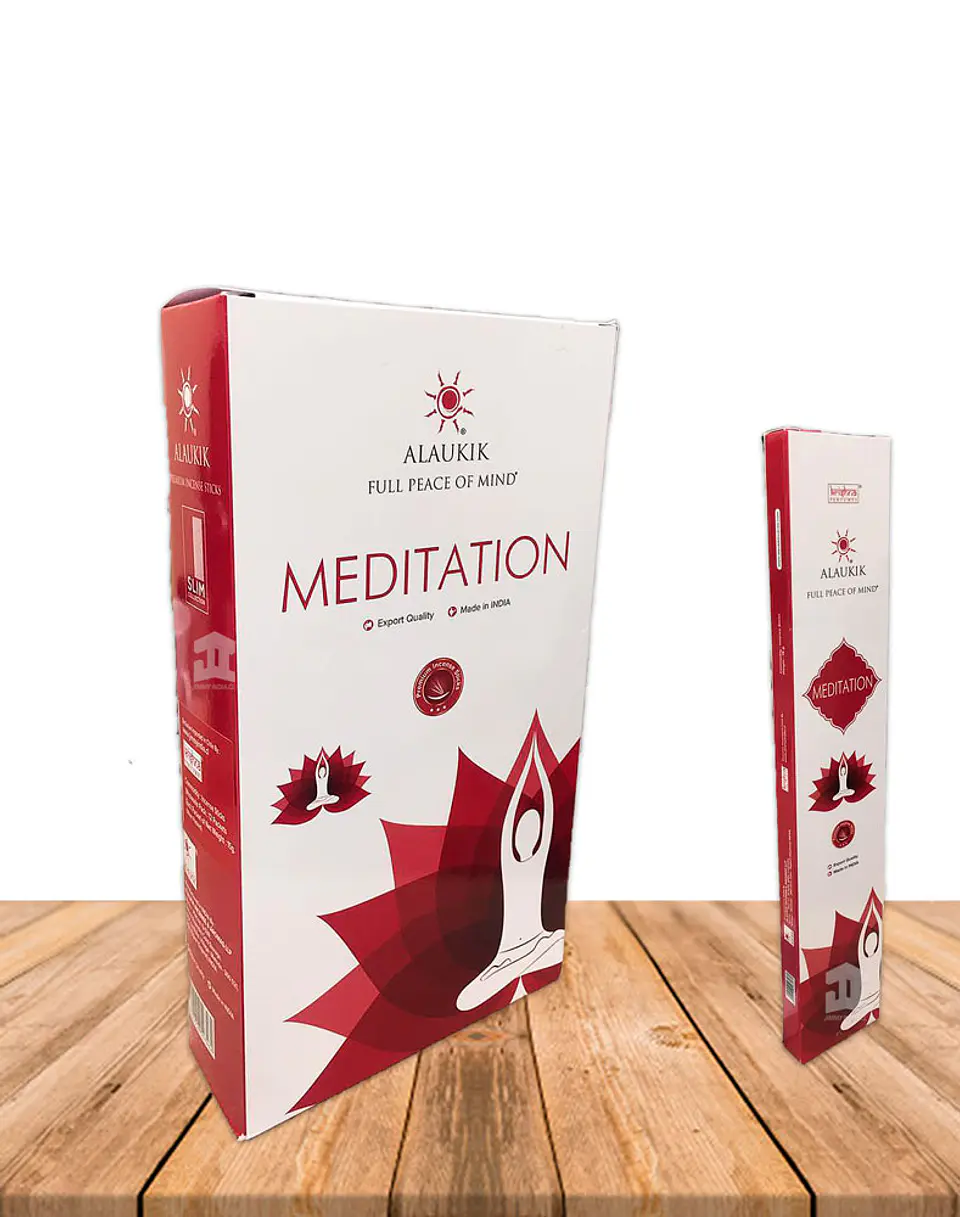 Incienso Alaukik Slim 15Gr Meditacion  2