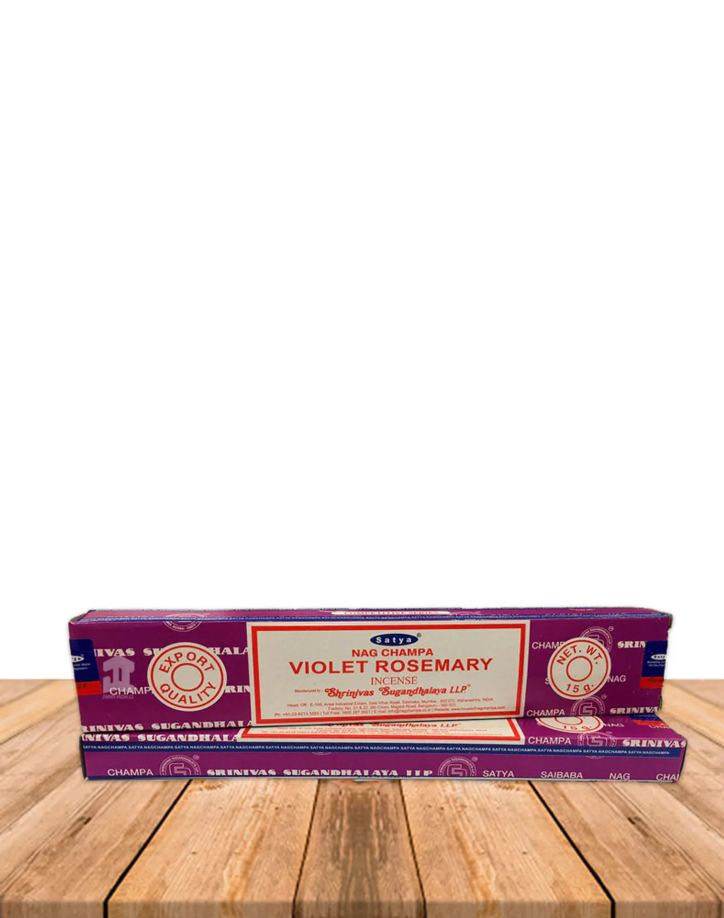 Incienso Satya Violeta Romero (Rosemary) 15 gr 1