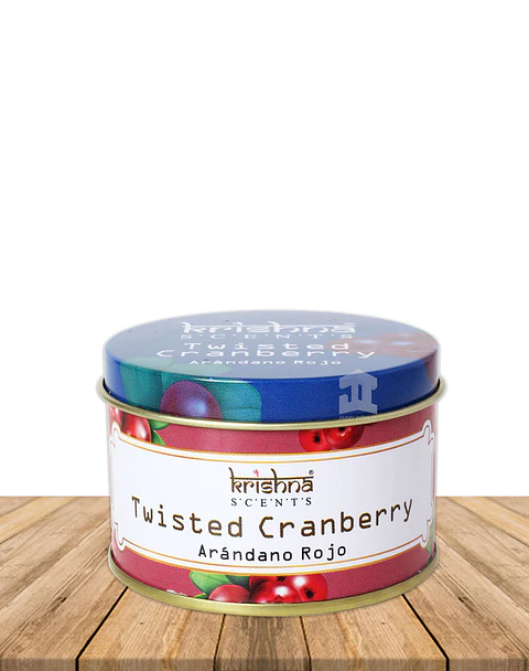 Vela Lata Krishna Doble Mecha Arandano 165 grs