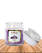 Vela vidrio krishna aroma Violeta 75 grs - Miniatura 2