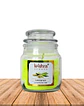 Vela vidrio krishna aroma Limón 75 grs - Miniatura 1