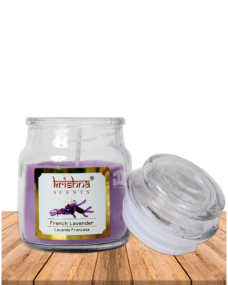 Vela Aromatica Frasco Krishna Lavanda 75grs 