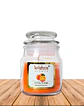 Vela vidrio krishna aroma Naranja 75 grs - Miniatura 1