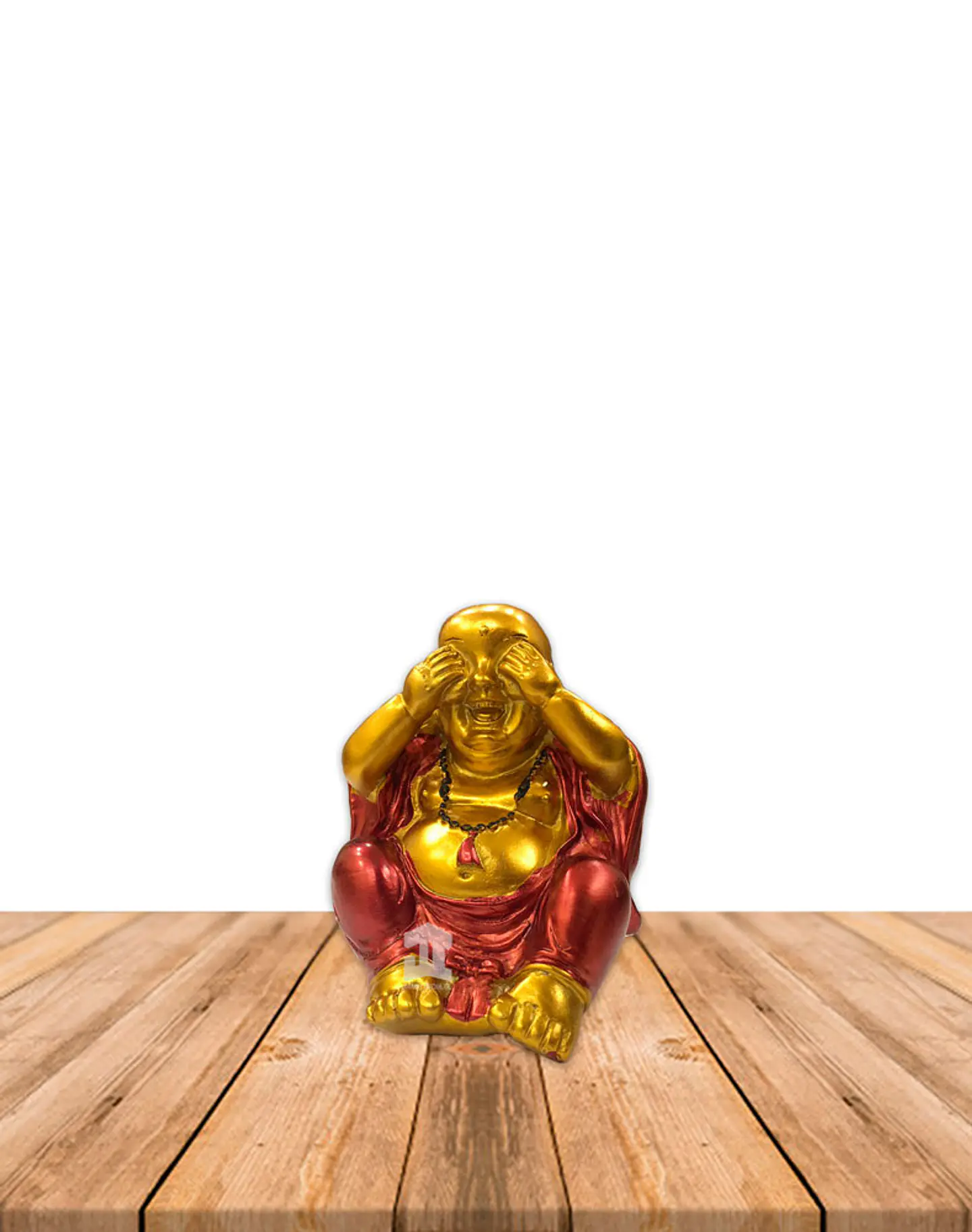 Figura Buda Sonriente Dorado  4