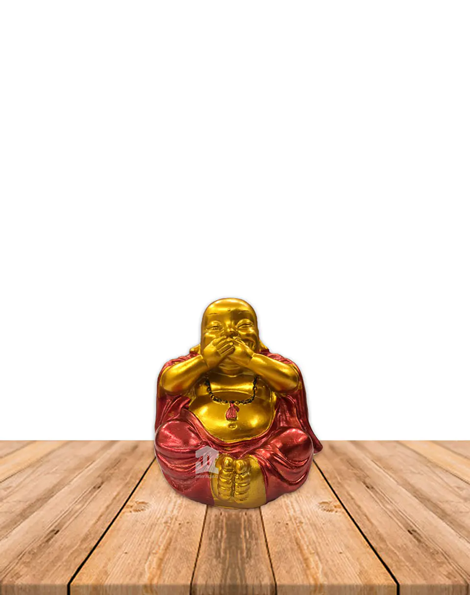 Figura Buda Sonriente Dorado  4