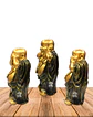 Figura Buda  Ciego, Sordo y Mudo, Poliresina 5