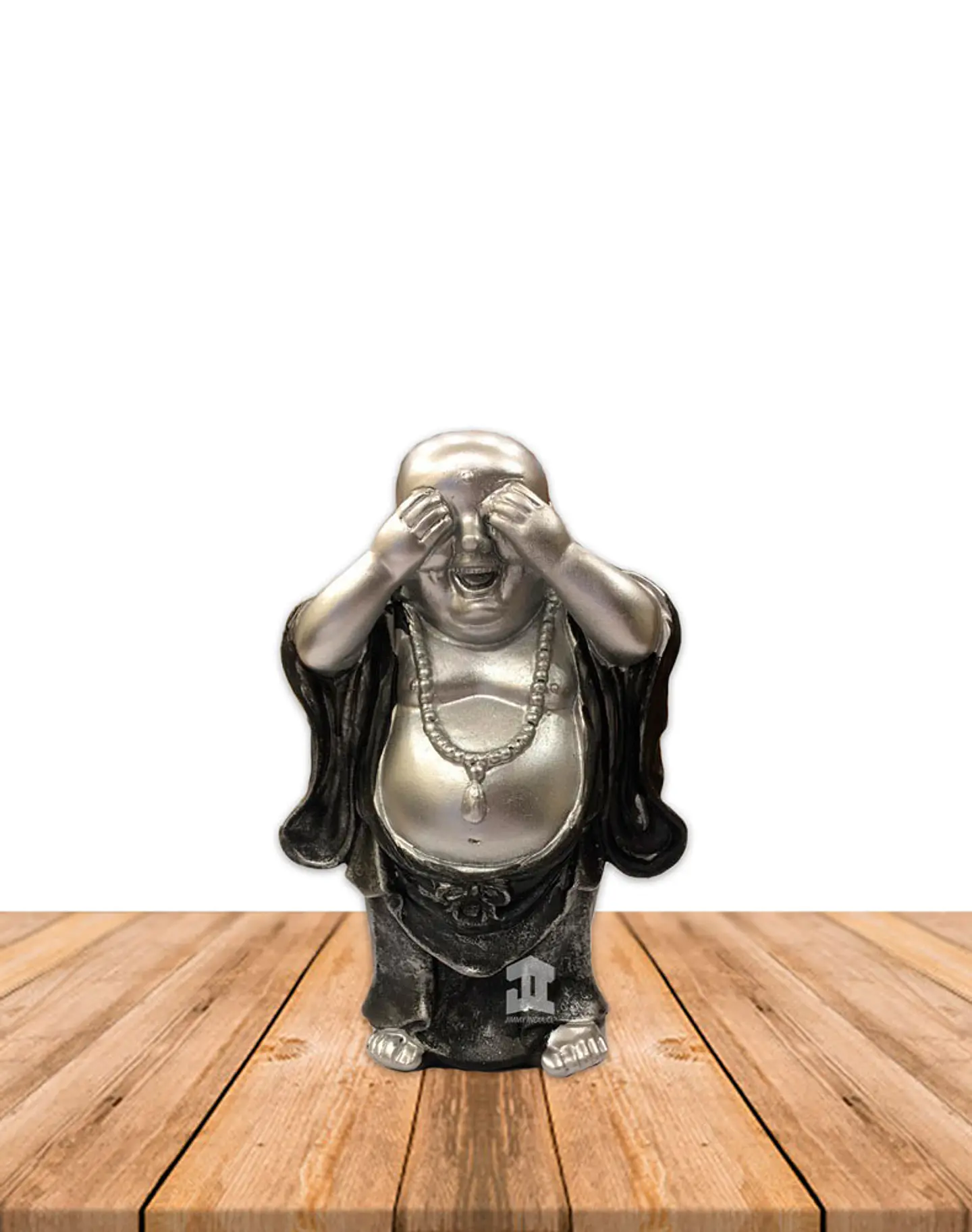 Figura Buda  Ciego, Sordo y Mudo, Poliresina 5
