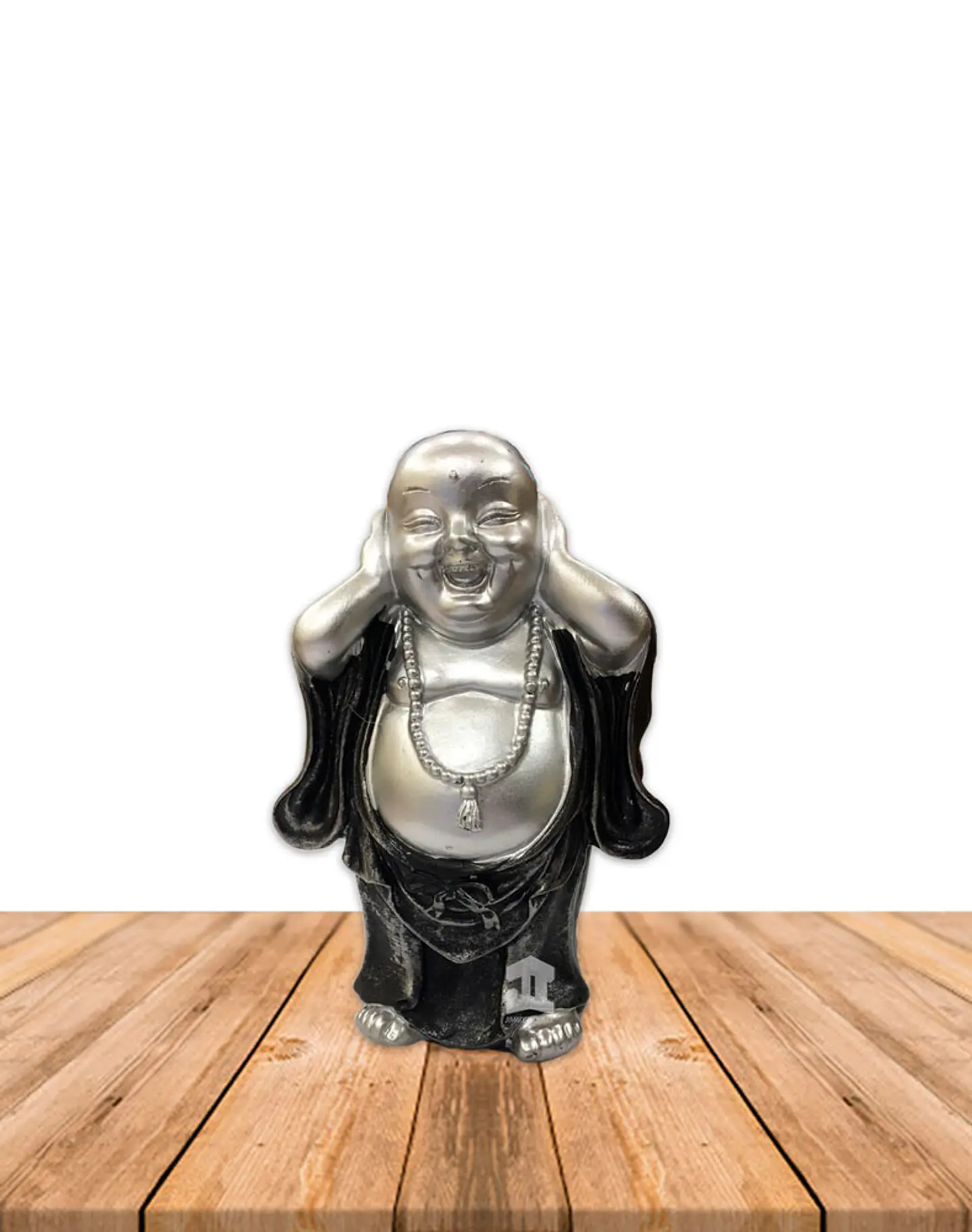 Figura Buda  Ciego, Sordo y Mudo, Poliresina 5