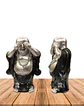 Figura Buda  Ciego, Sordo y Mudo, Poliresina 5
